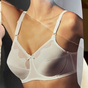 Bali Classic White Full-Coverage Bra